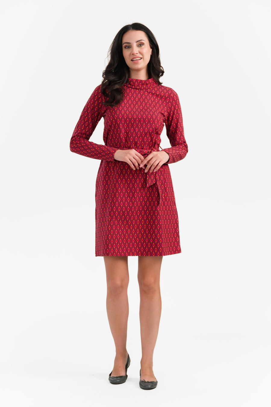 Tess Dress | Porto Red