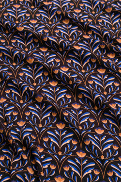 Amy Blouse | Barock Flower Black