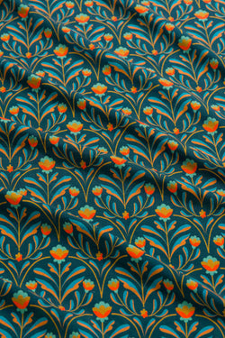 Esmee Skirt | Barock Flower Green