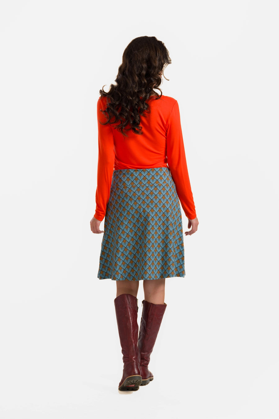 Esmee Skirt | Jungle Green Flower