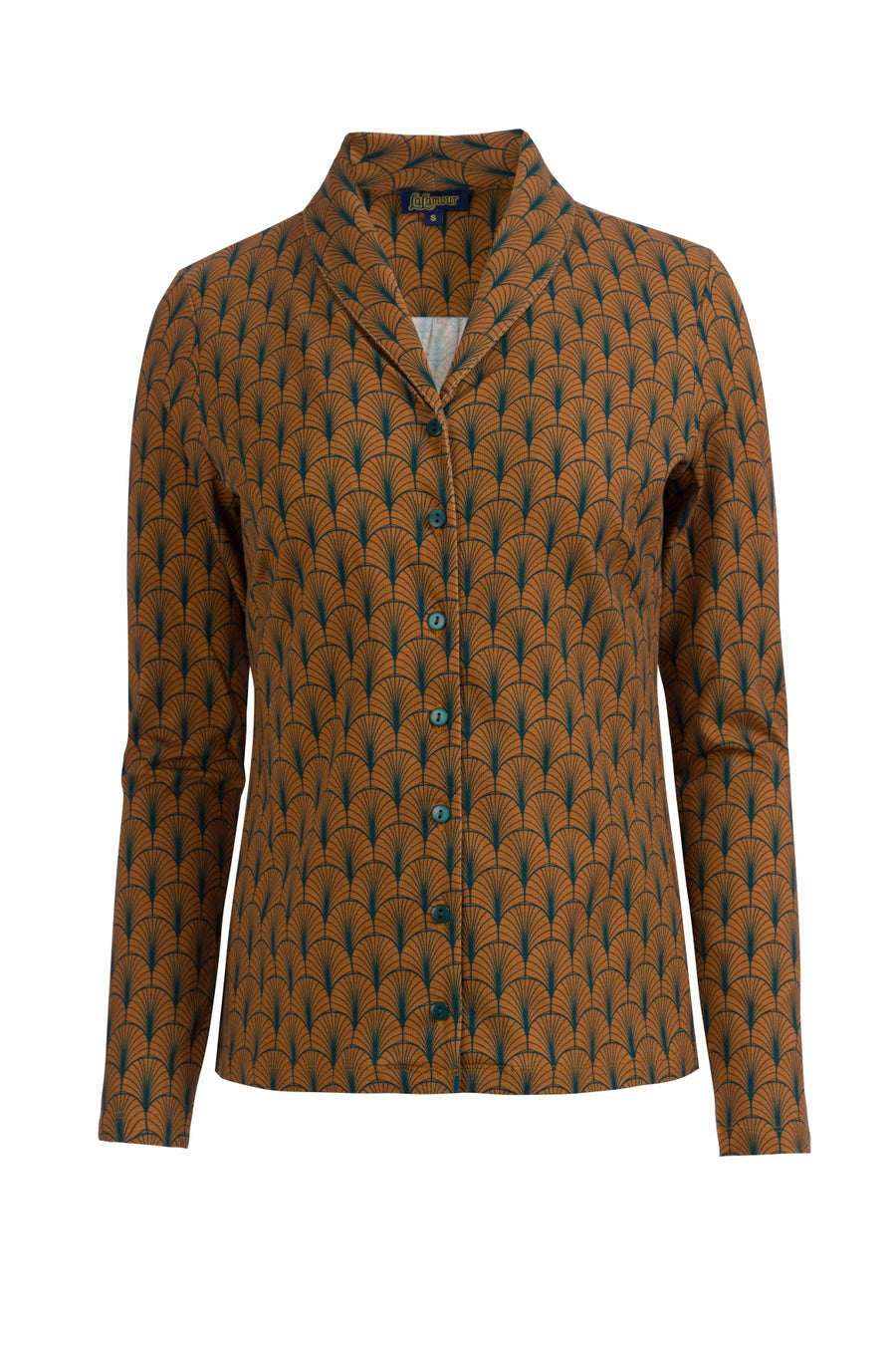 Iris Blouse Long Sleeve | Art Nouveau