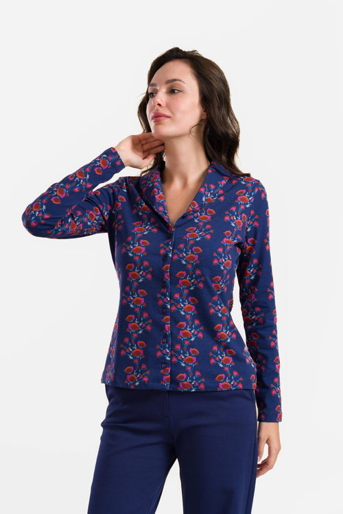 Iris Blouse Long Sleeve | Poppy