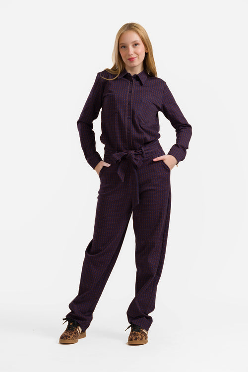 Jip Jumpsuit Ls | Chocolate Square