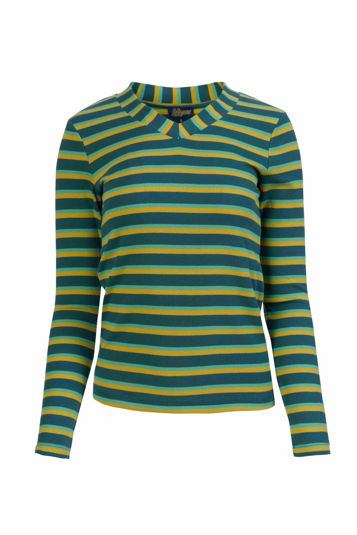 Kelly Top Ls | Tiefblaue Streifen