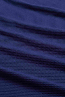 Kelly Top Ls | Waffle Blue