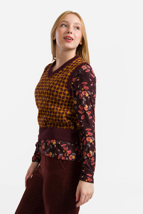 Knitwear Spencer | Retro Brown