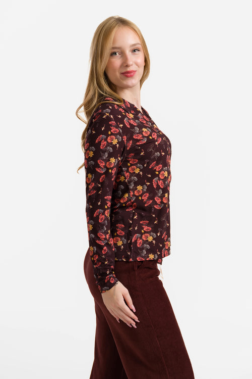 Anna Blouse Long Sleeve | Gold Fish