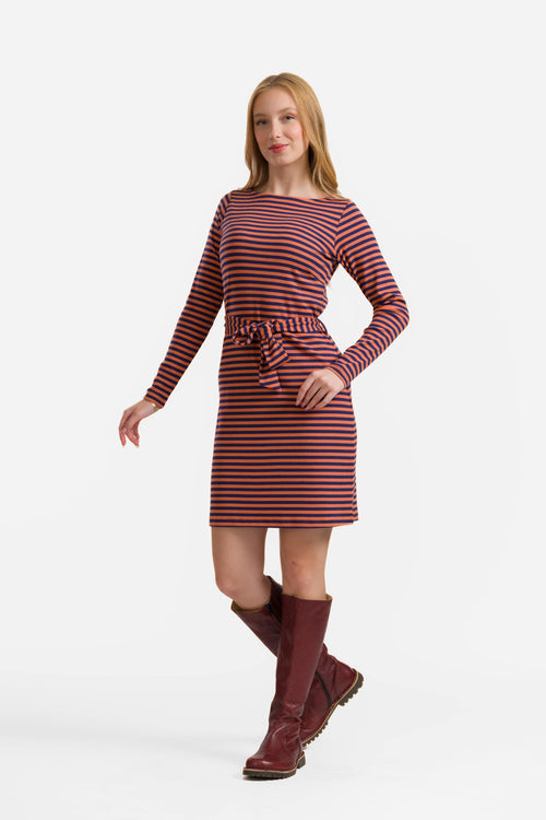 Marlies Dress | Navy Stripes