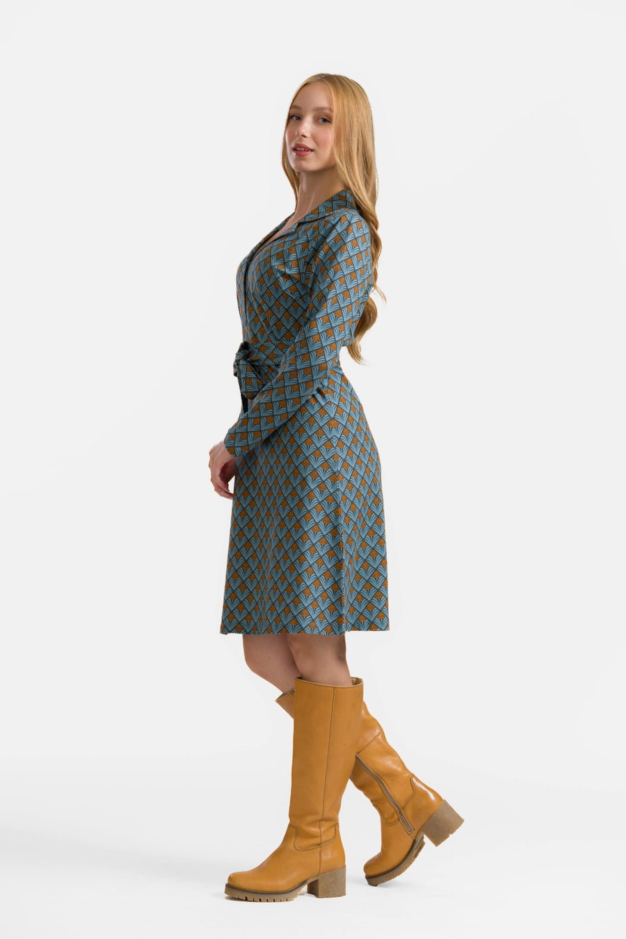 Monique Dress | Jungle Green Flower