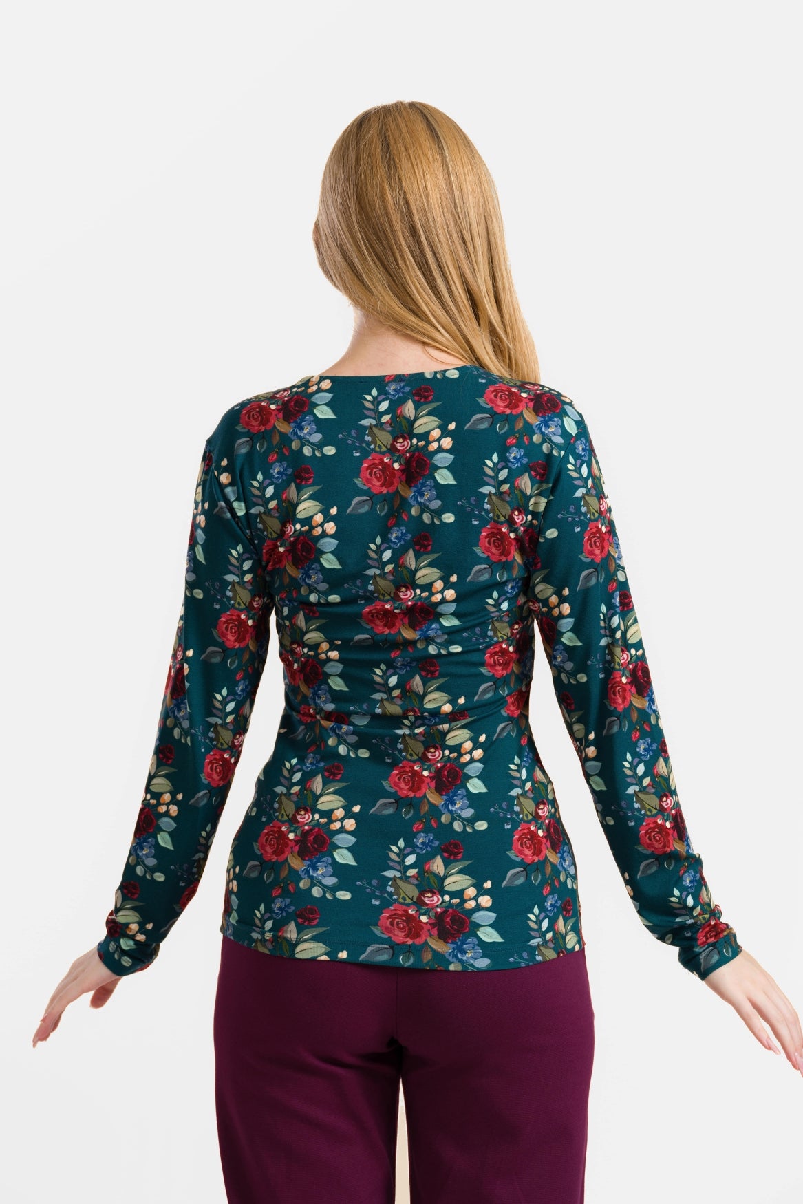 Monroe Top Long Sleeve | Autumn Bouquet
