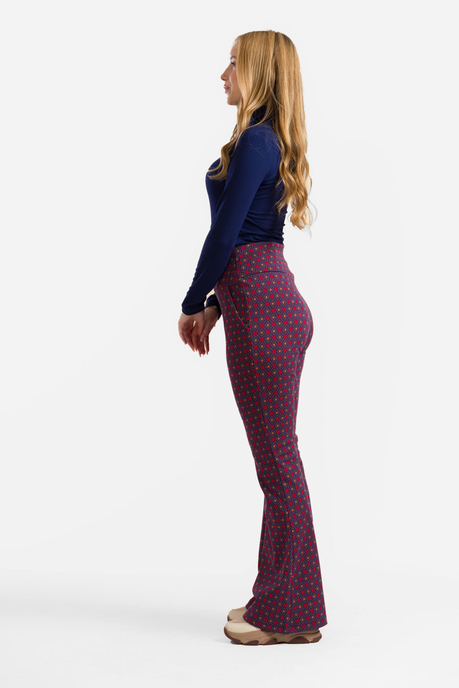 Nala Pants | Jacquard Hearts