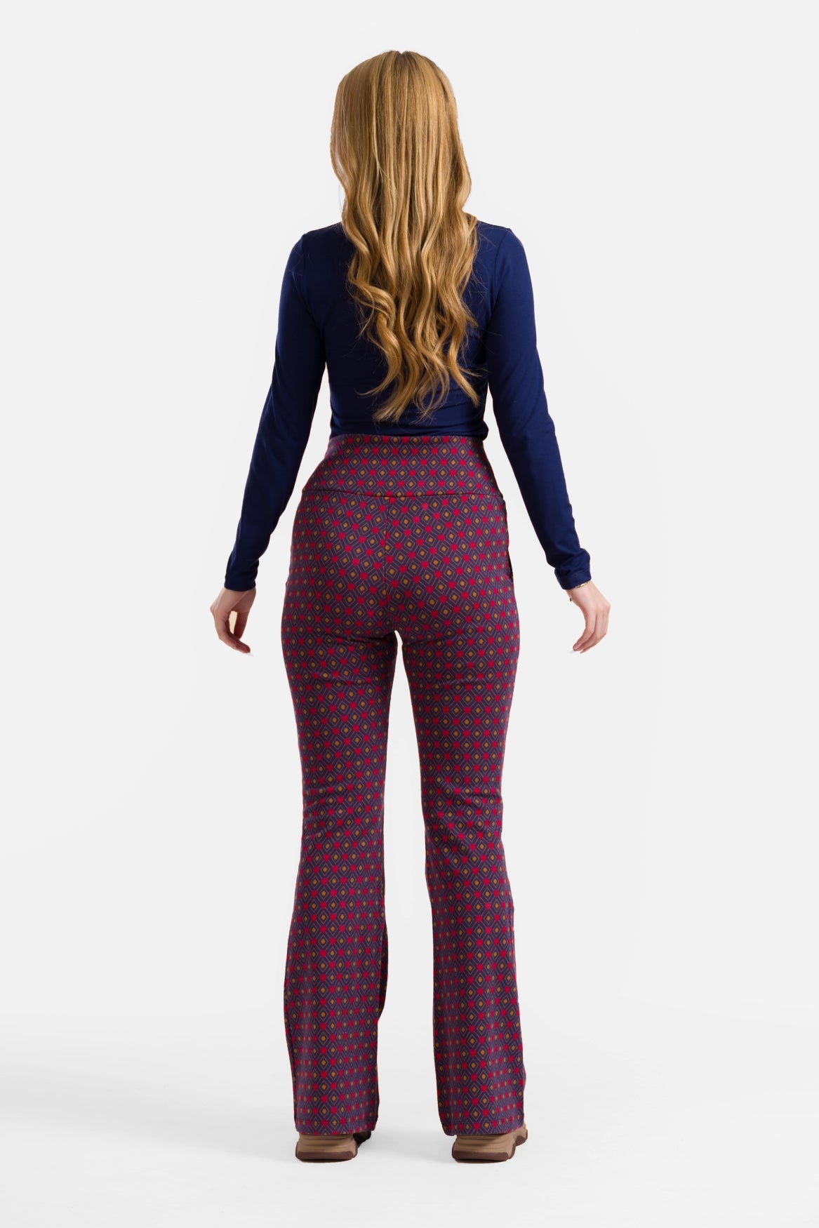 Nala Pants | Jacquard Hearts