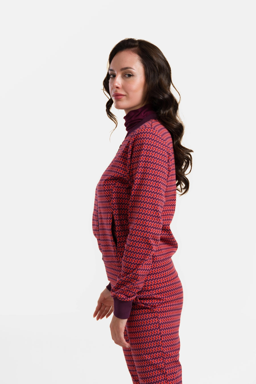 Nora Bomber Jacket | Jacquard