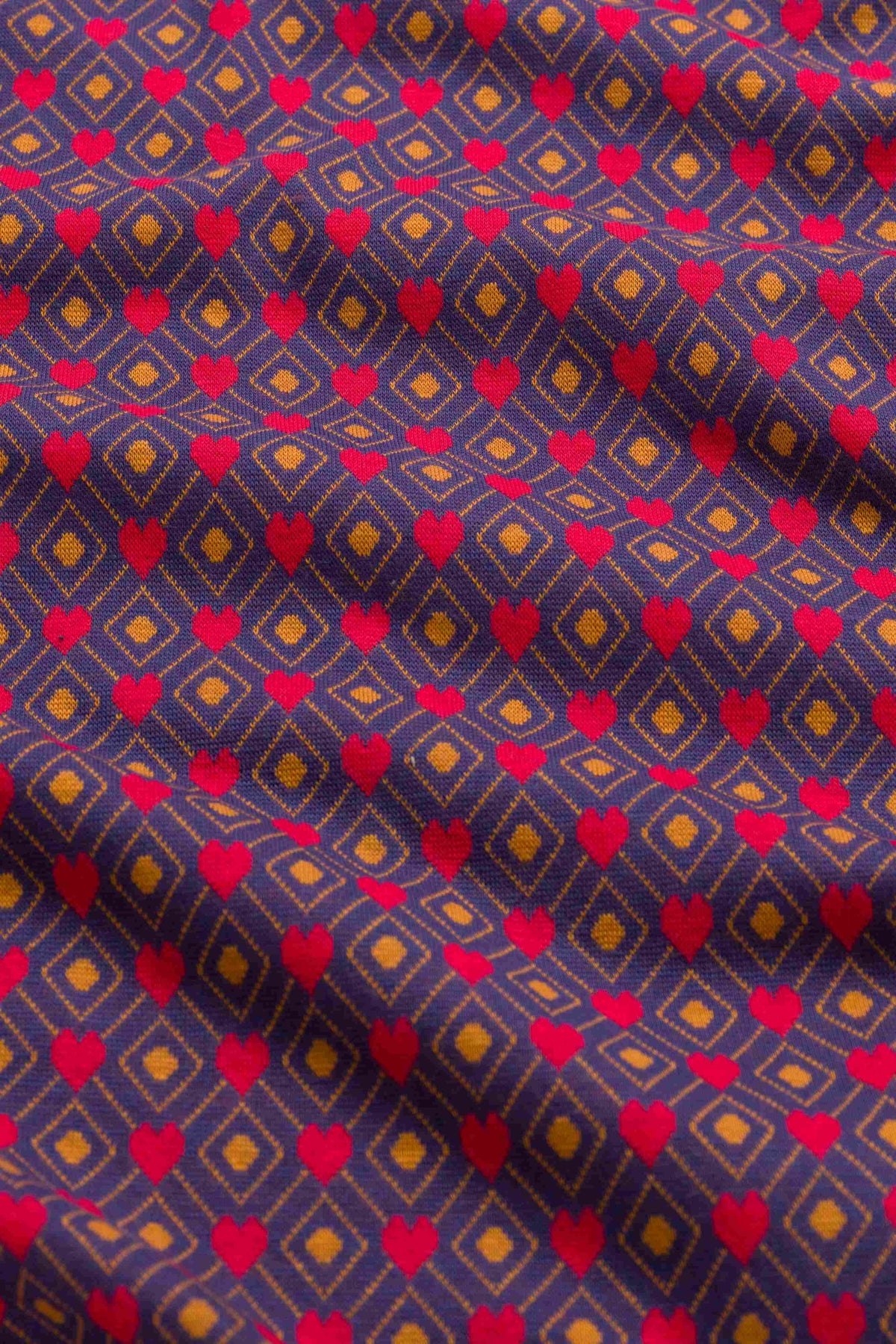 Nora Bomber Jacket | Jacquard Hearts