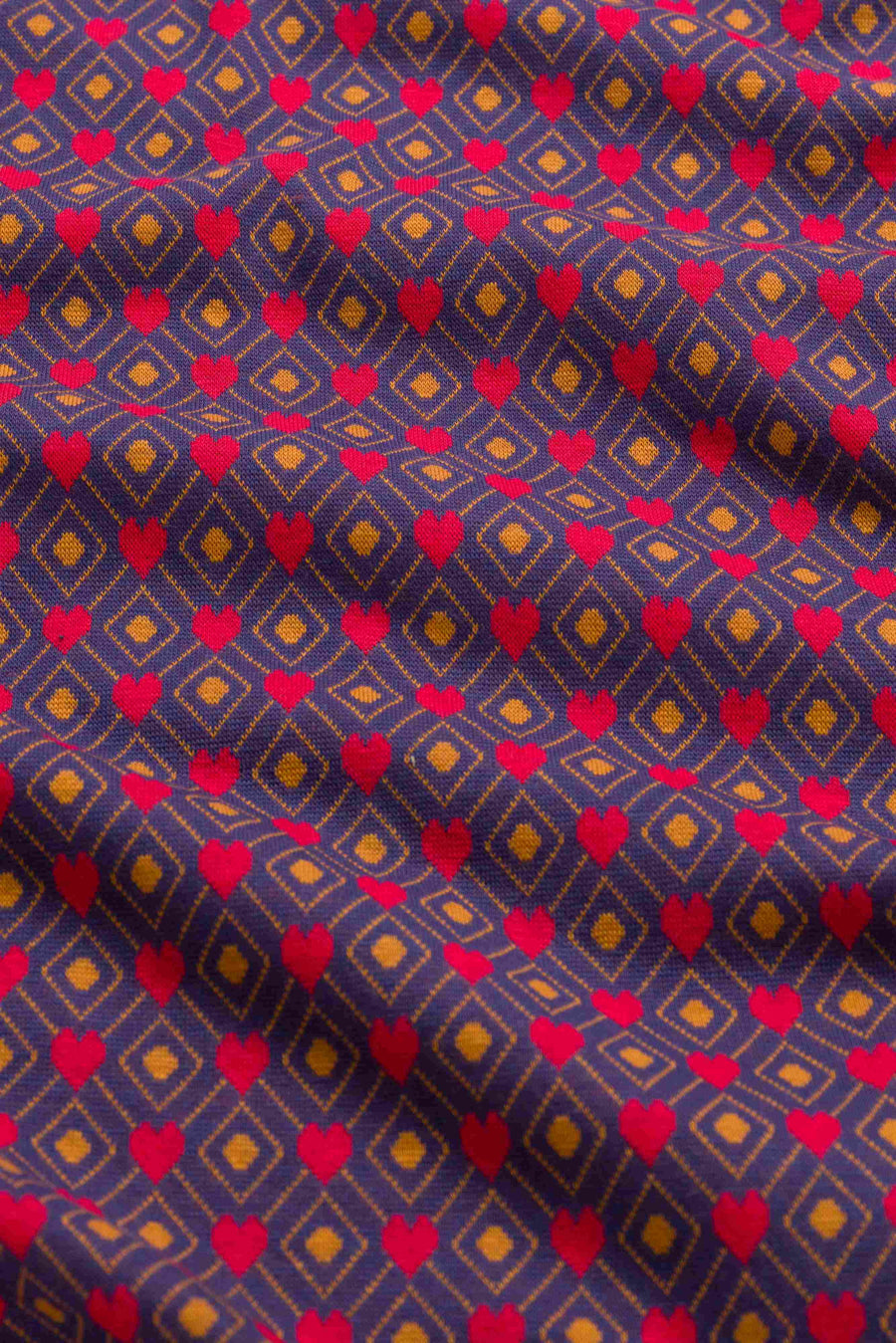 Nora Bomber Jacket | Jacquard Hearts