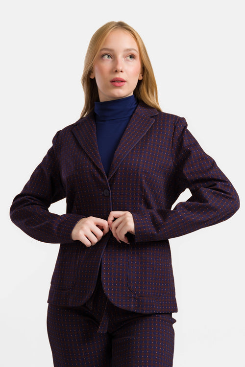 Nova Blazer | Chocolate Square