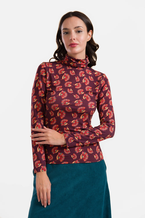 Ruby Top Ls | Bird Of Paradise