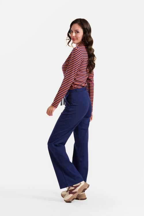 Sue Trousers | Punta Di Roma Blue