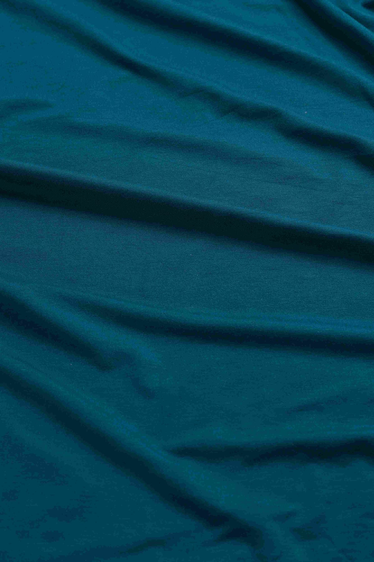 Suzy Top Long Sleeve | Ecovero Plain Petrol