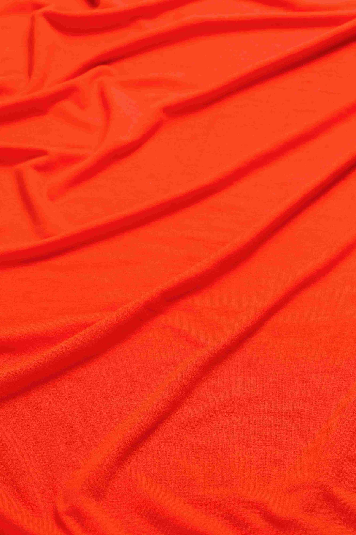 Suzy Top met lange mouwen | Ecovero effen rood