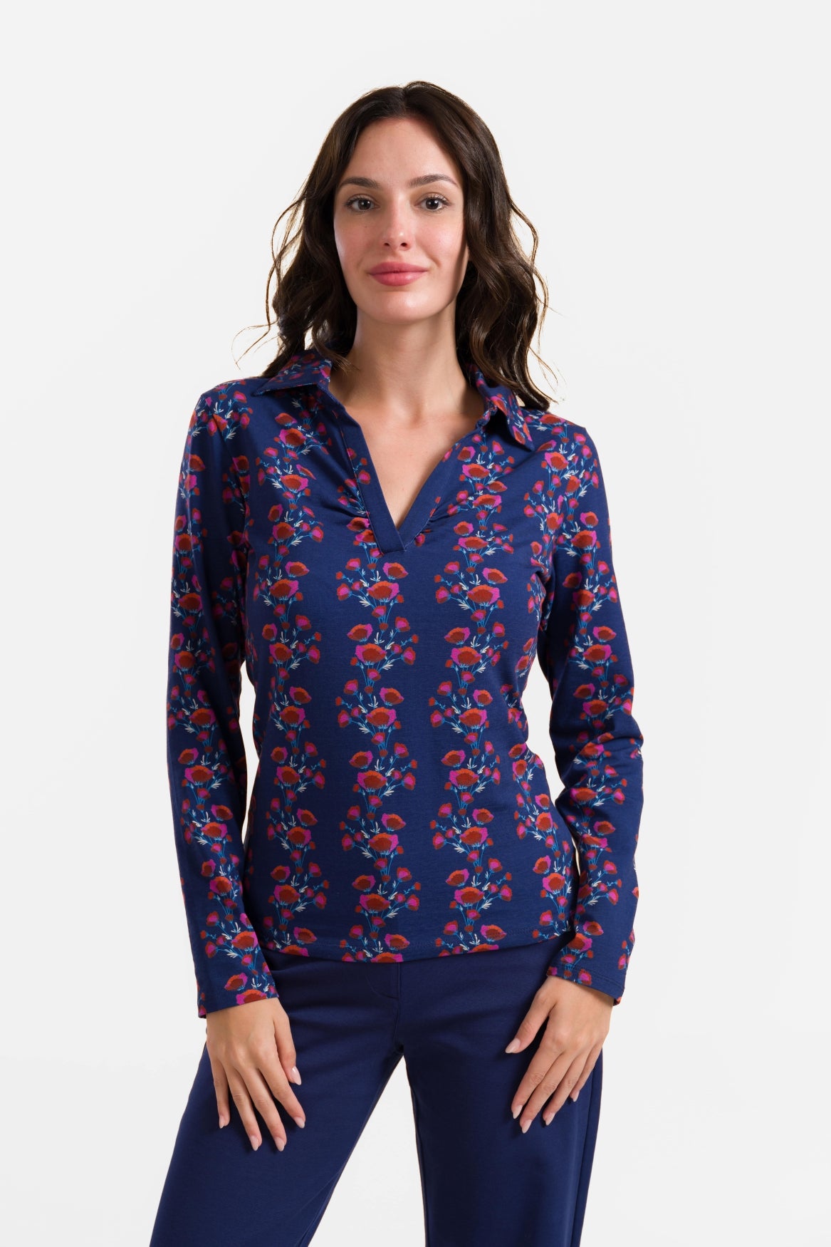 Suzy Top Long Sleeve | Poppy