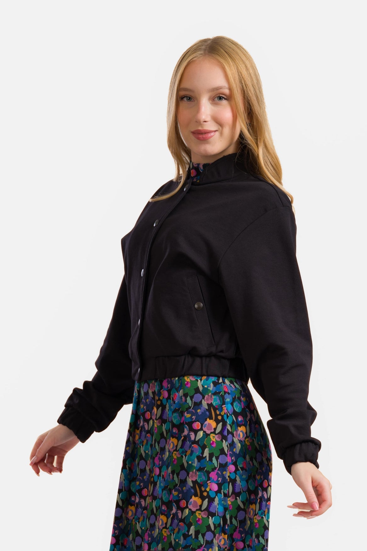 Billie Jacket | Punta Di Roma Black