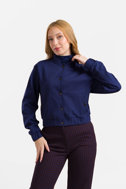 Billie Jacket | Punta Di Roma Blue