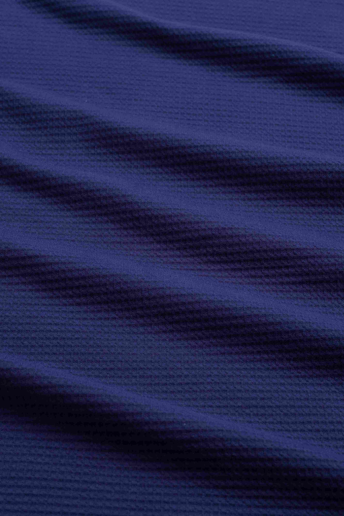 Cathy Top Ls | Waffle Blue