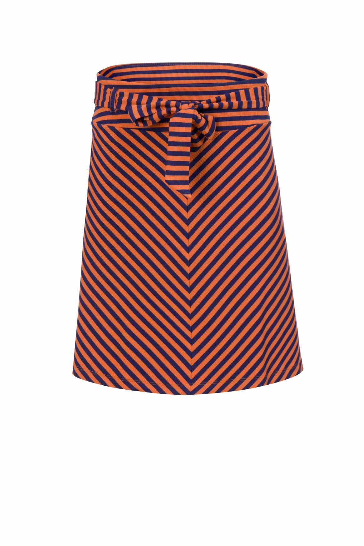 Demi Skirt | Navy Stripes