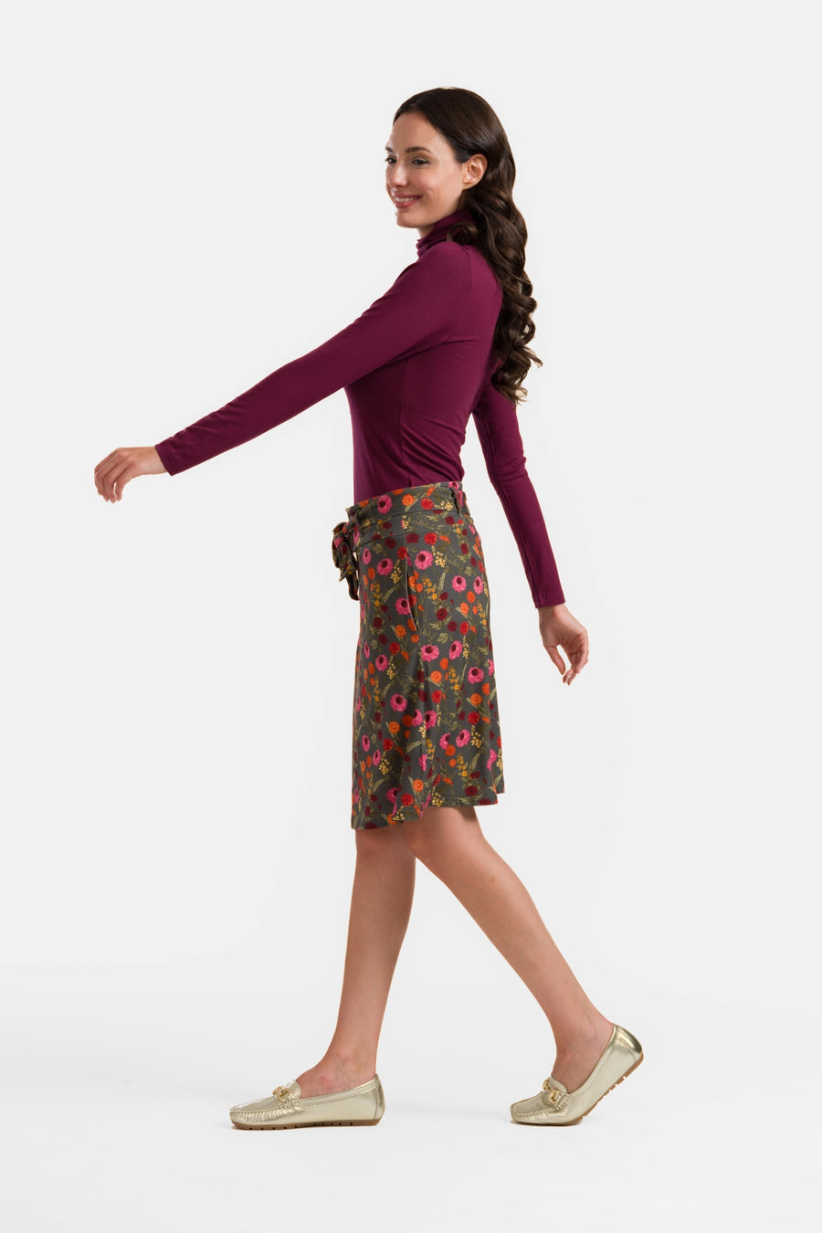 Demi Skirt | Wild Winter Field