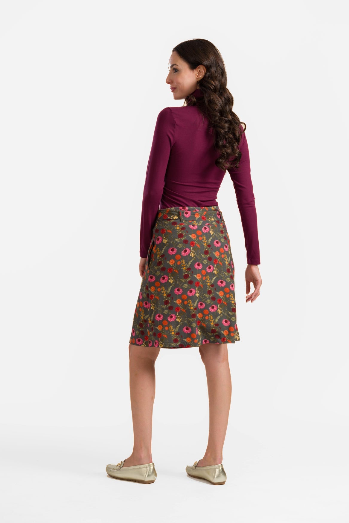 Demi Skirt | Wild Winter Field